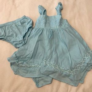 Baby Dress & Bloomers